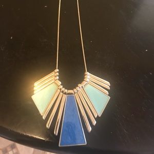 Blue & Gold necklace